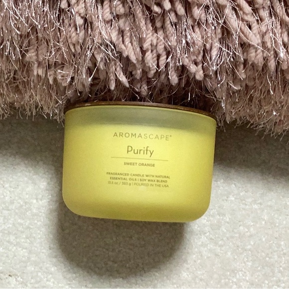 NEW AROMASCAPE SCENTED CANDLE SWEET ORANGE - Picture 3 of 7